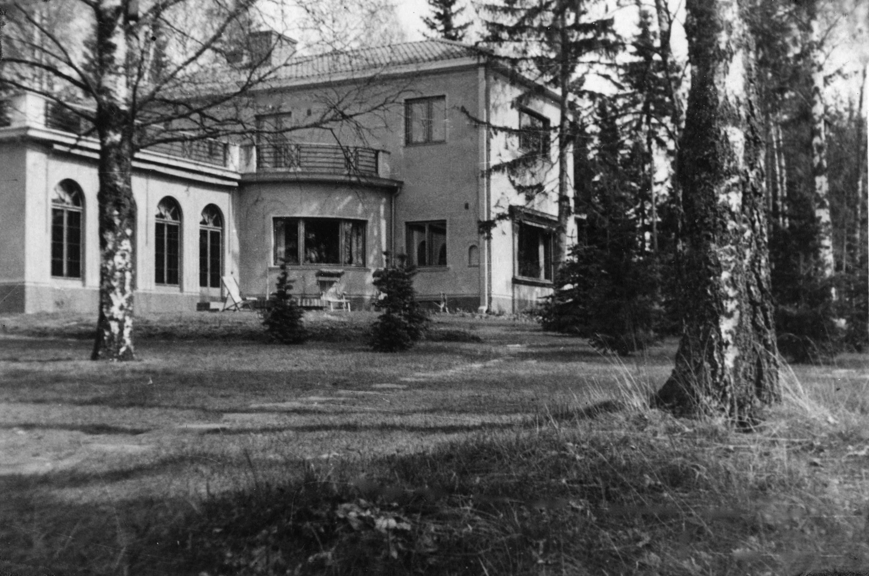 Villa Gyllenberg 1930/1940-luvulla.